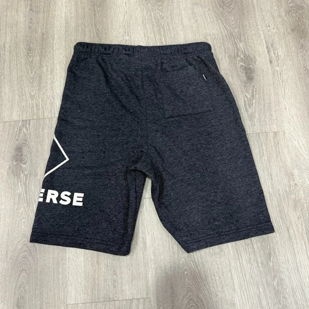 Converse Sweatpants Youth XL Blue Heather Logo Joggers Pull-On Athletic‎